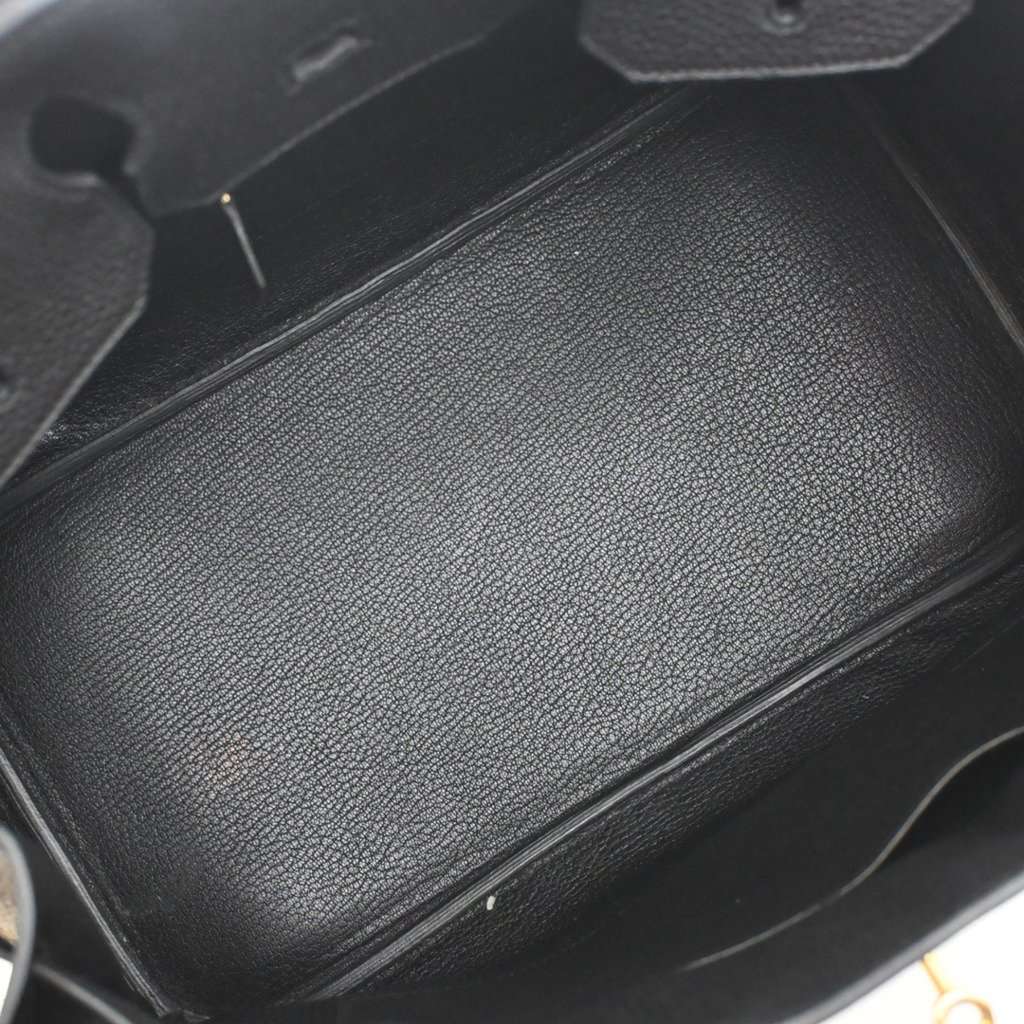 Hermès Togo Birkin Retourne 35 Black Leather Good condition - Model View