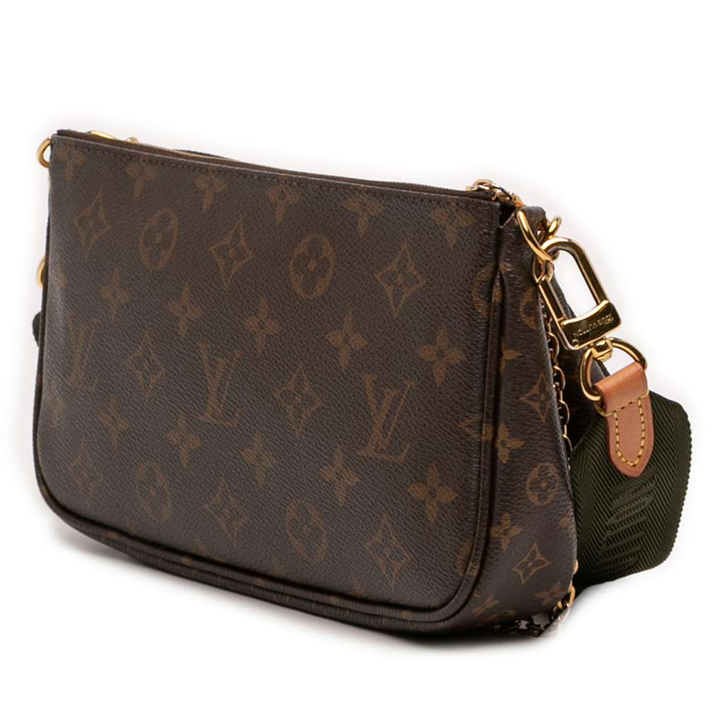 Louis Vuitton Monogram Multi Pochette Accessoires Brown Good condition - Back View