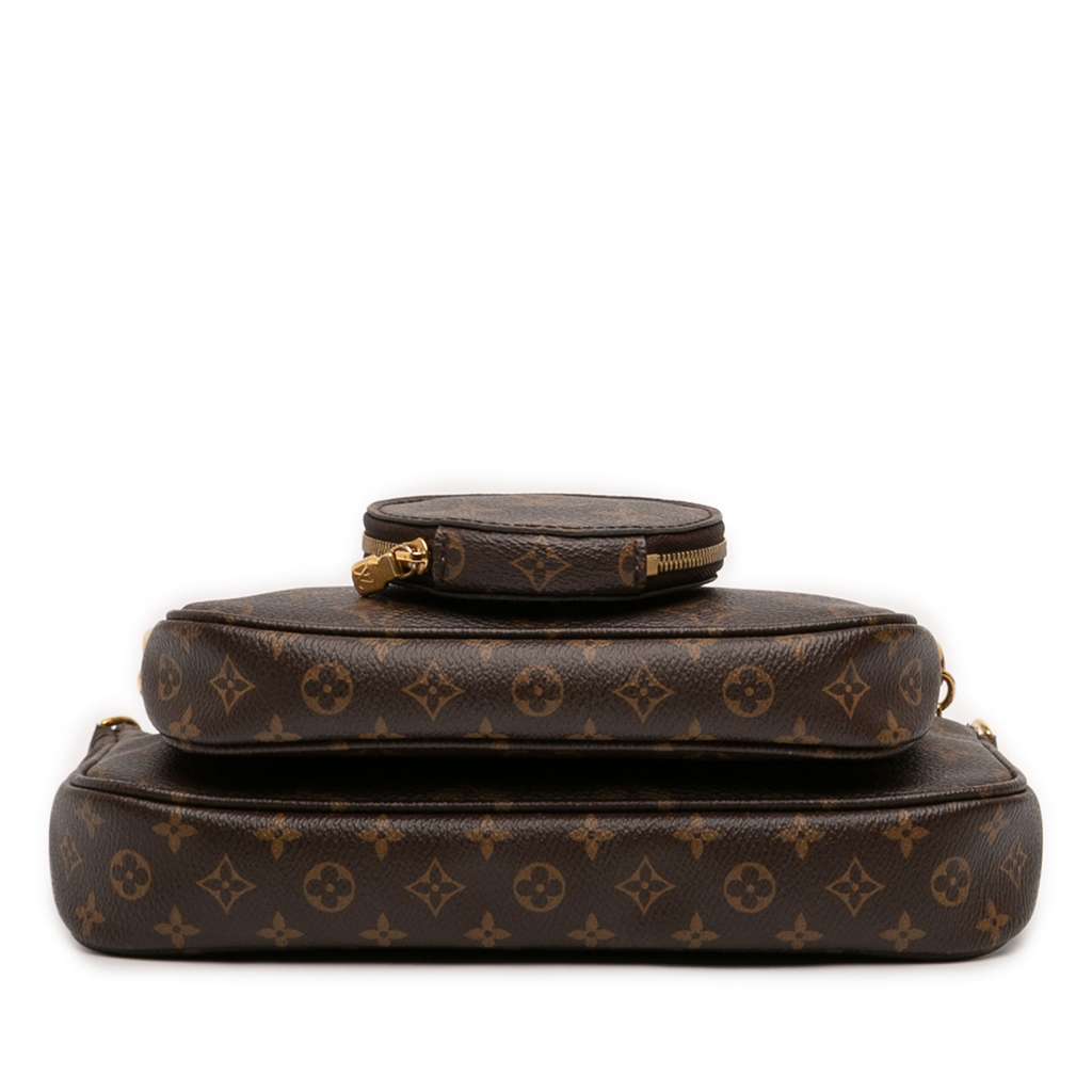 Louis Vuitton Monogram Multi Pochette Accessoires Brown Good condition - Inside View