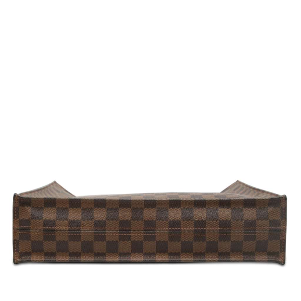 Louis Vuitton Damier Ebene Sac Plat Brown Good condition - Inside View