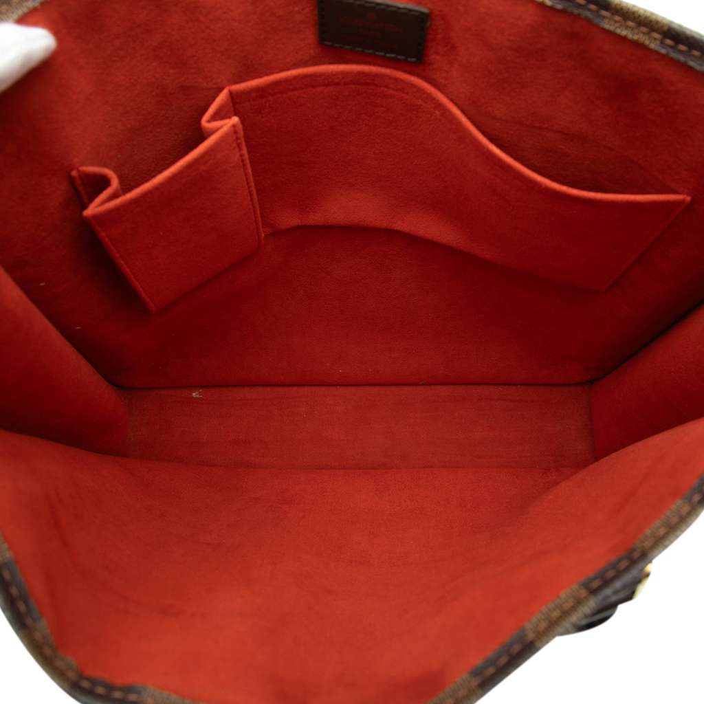 Louis Vuitton Damier Ebene Sac Plat Brown Good condition - Model View