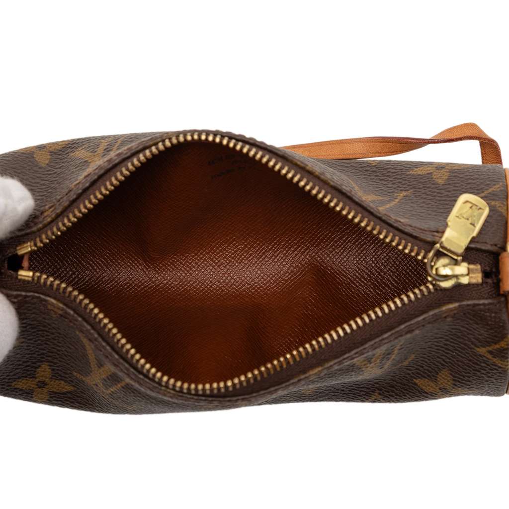 Louis Vuitton Monogram Papillon Pochette Brown Good condition - Model View