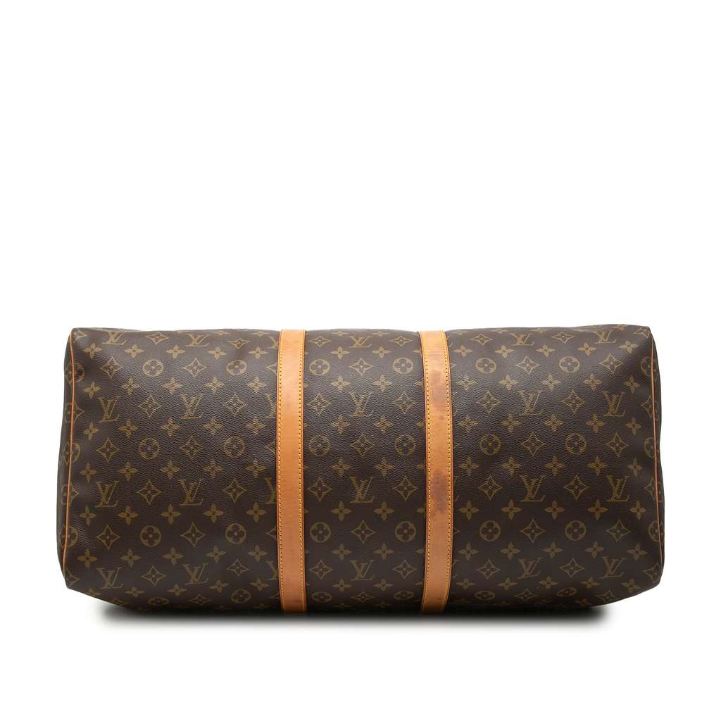 Louis Vuitton Monogram Keepall 55 Brown Good condition - Inside View