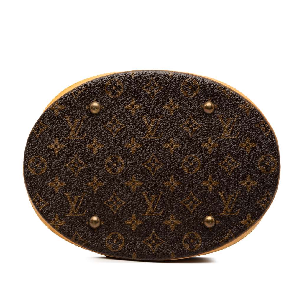 Louis Vuitton Monogram Bucket GM Brown Good condition - Inside View