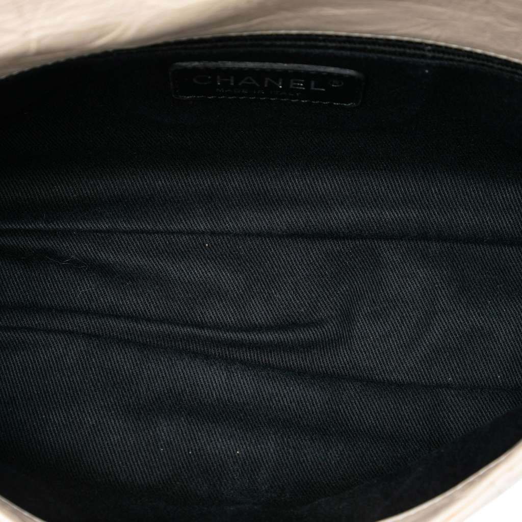 Chanel Aged Calfskin Coco Rider Flap Brown Leather Good condition - Model View