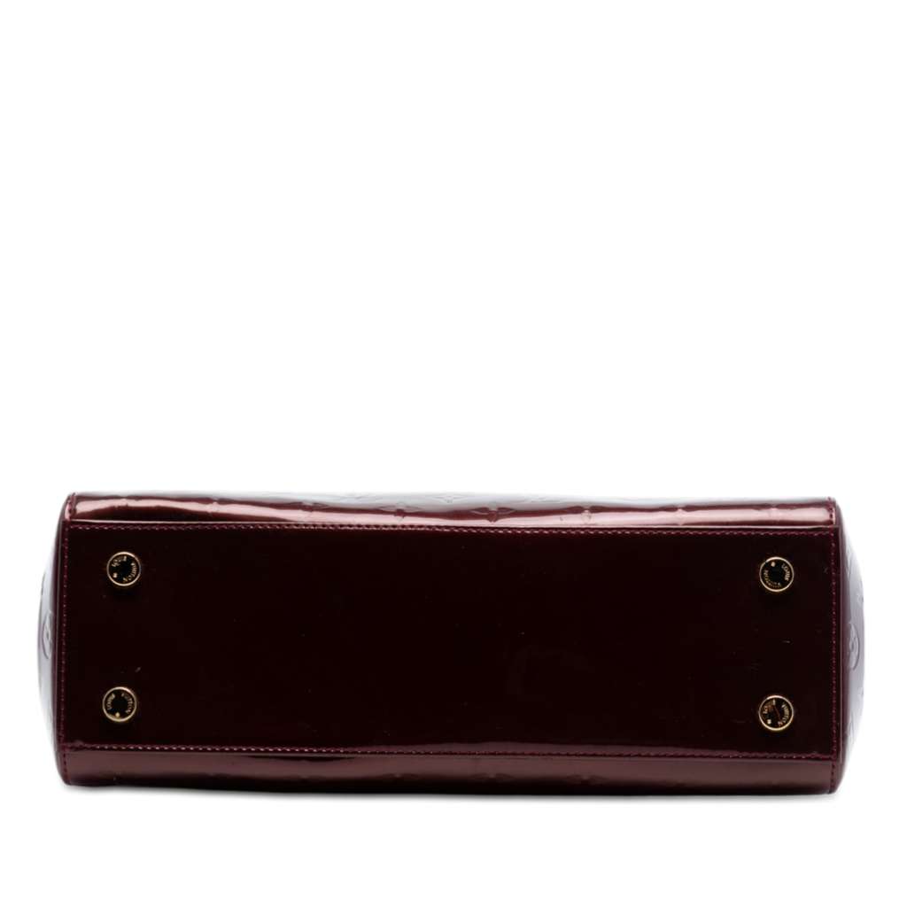 Louis Vuitton Monogram Vernis Brea MM Red Leather Good condition - Inside View