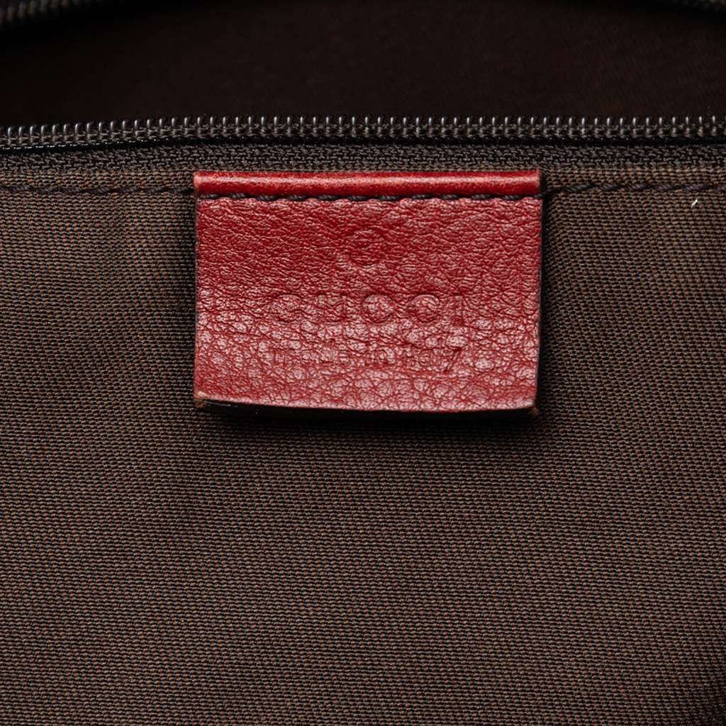 Gucci GG Canvas Sukey  Satchel Beige Canvas Good condition - Box View