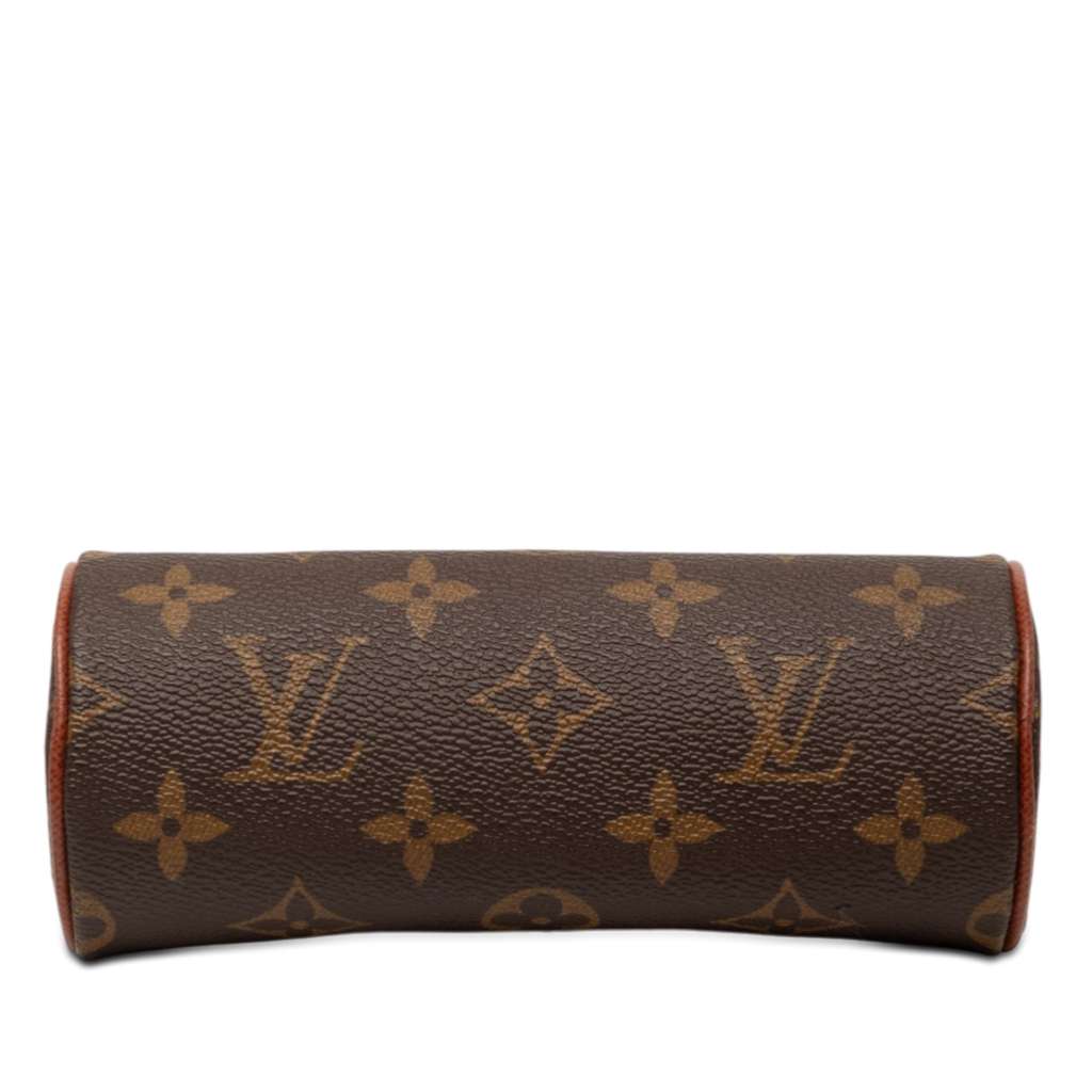 Louis Vuitton Monogram Papillon Pochette Brown Good condition - Inside View