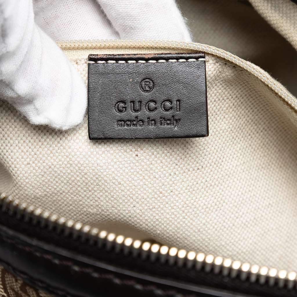 Gucci GG Canvas Sukey Satchel Beige Canvas Good condition - Box View