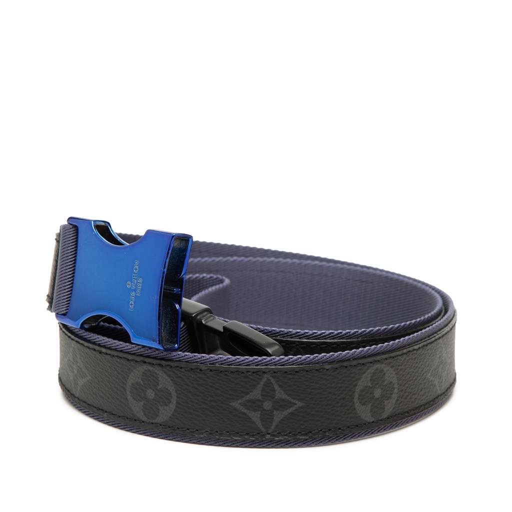 Louis Vuitton Monogram Eclipse OnTheGo Belt Black Good condition - Back View