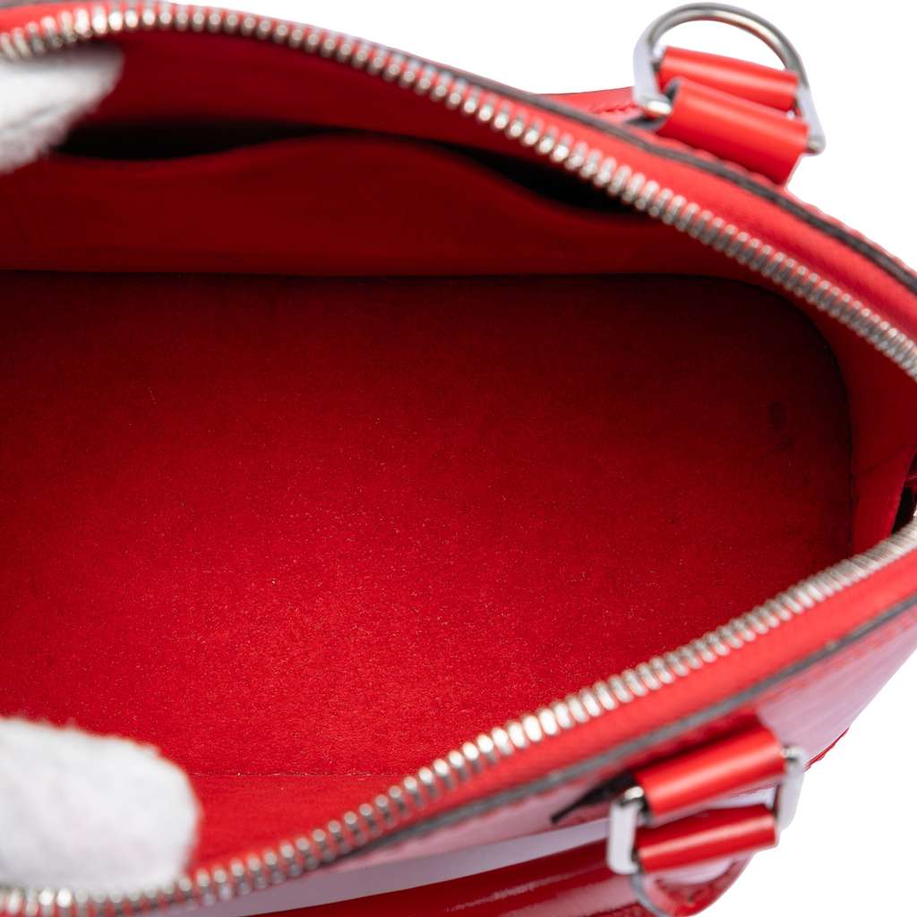 Louis Vuitton Epi Alma BB Red Leather Good condition - Model View