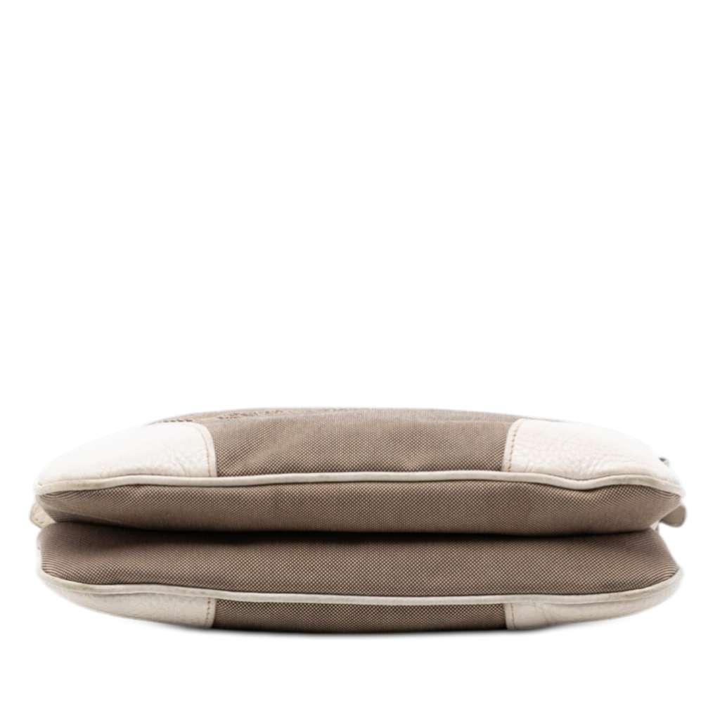 Prada Canvas Canapa Logo Crossbody Brown Canvas Good condition - Inside View