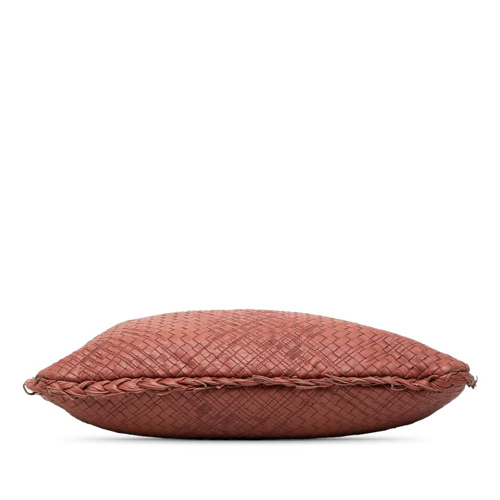 Bottega Veneta Large Nappa Intrecciato Veneta Hobo Red Leather Good condition - Inside View