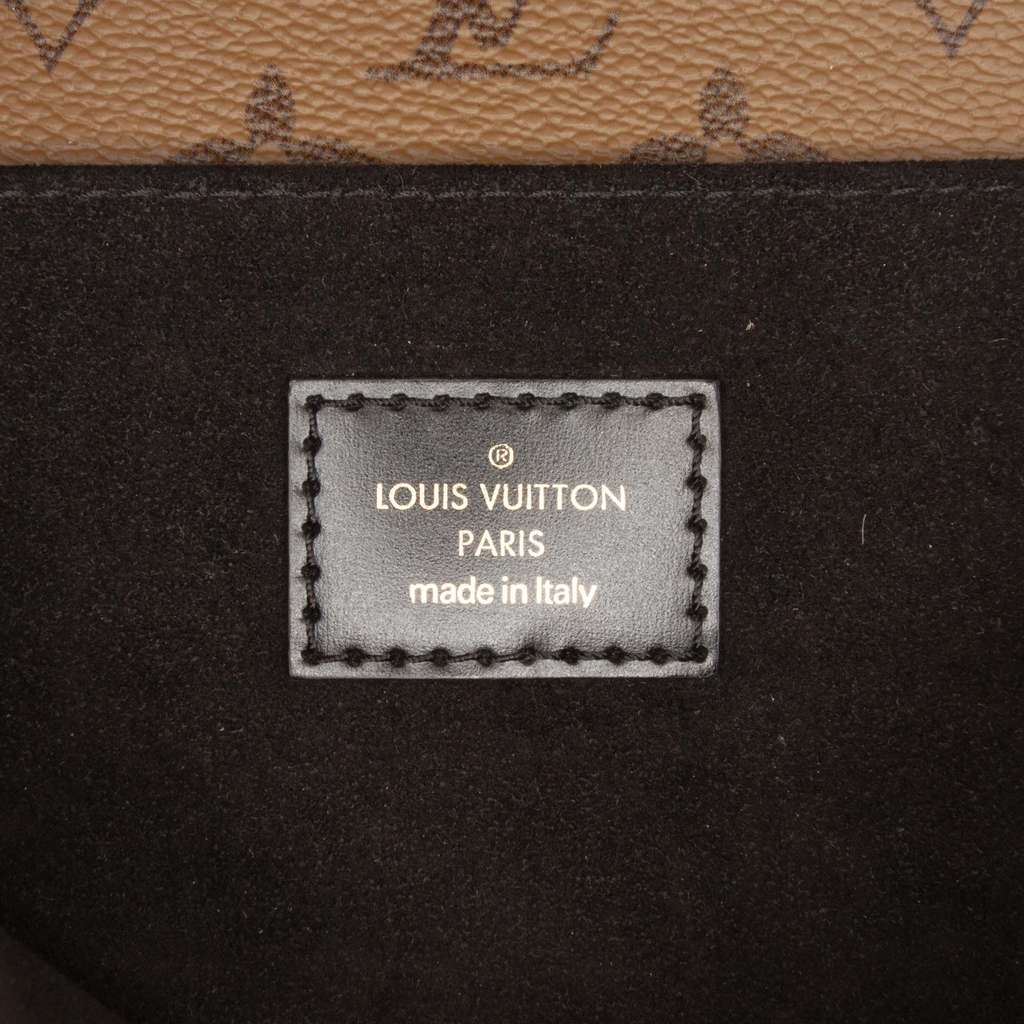 Louis Vuitton Monogram Reverse Pochette Metis Brown Good condition - Box View