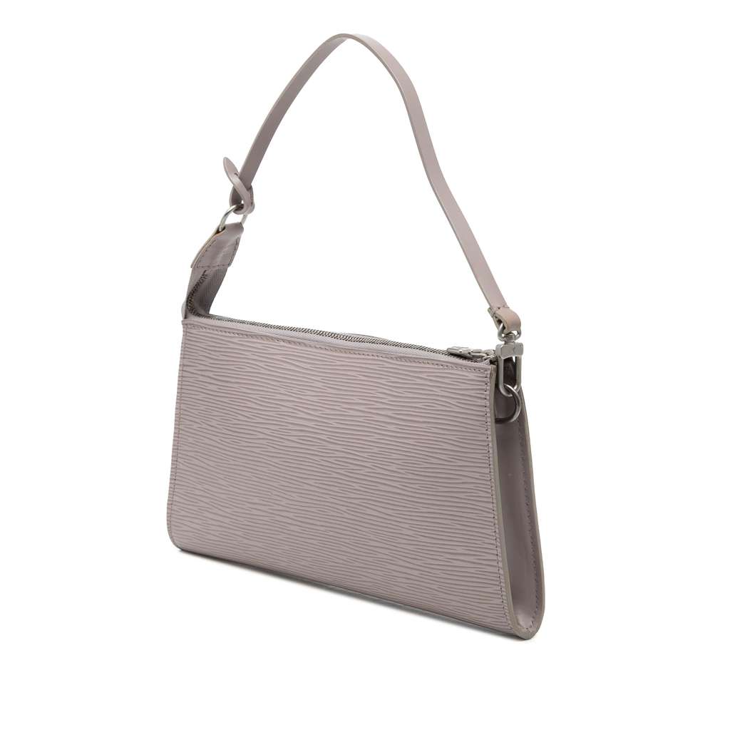 Louis Vuitton Epi Pochette Accessoires Purple Leather Good condition - Back View