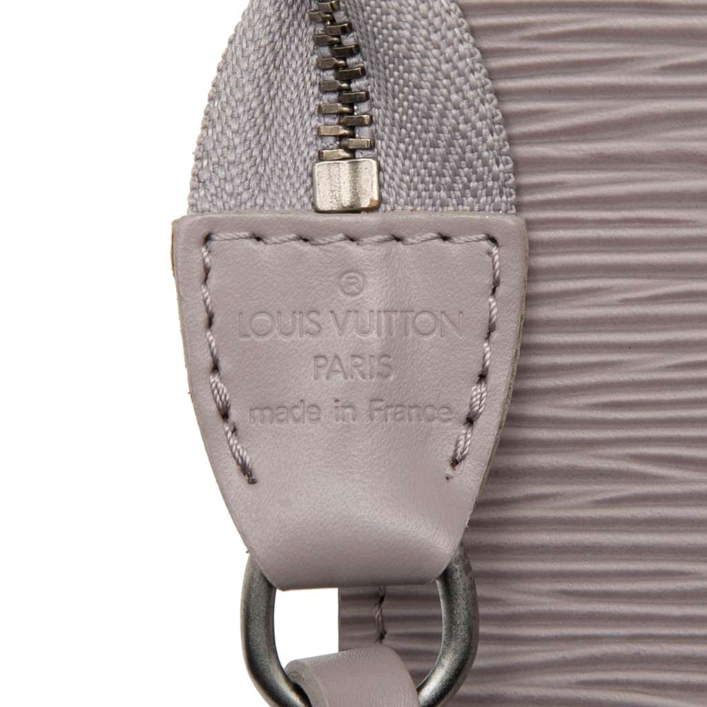 Louis Vuitton Epi Pochette Accessoires Purple Leather Good condition - Box View