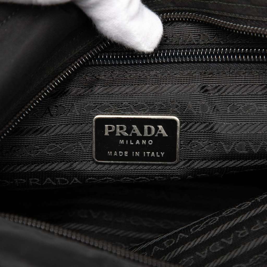 Prada Tessuto Tote Black Good condition - Box View