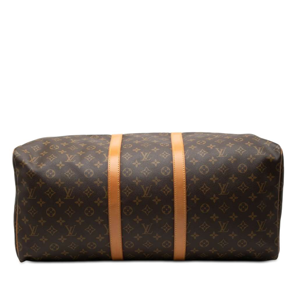 Louis Vuitton Monogram Keepall 55 Brown Good condition - Inside View