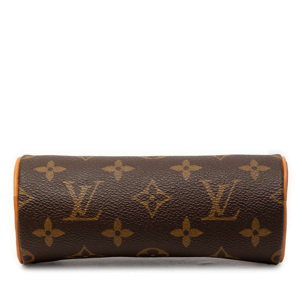 Louis Vuitton Monogram Papillon Pochette Brown Good condition - Inside View