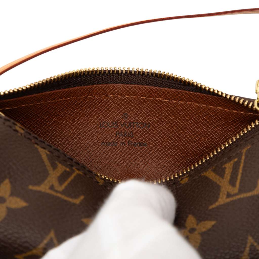 Louis Vuitton Monogram Papillon Pochette Brown Good condition - Box View