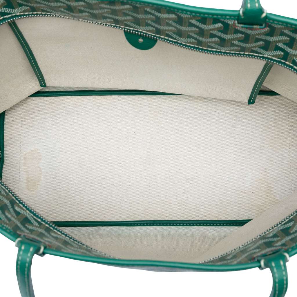 Goyard Goyardine Artois MM Green Canvas Good condition - Model View