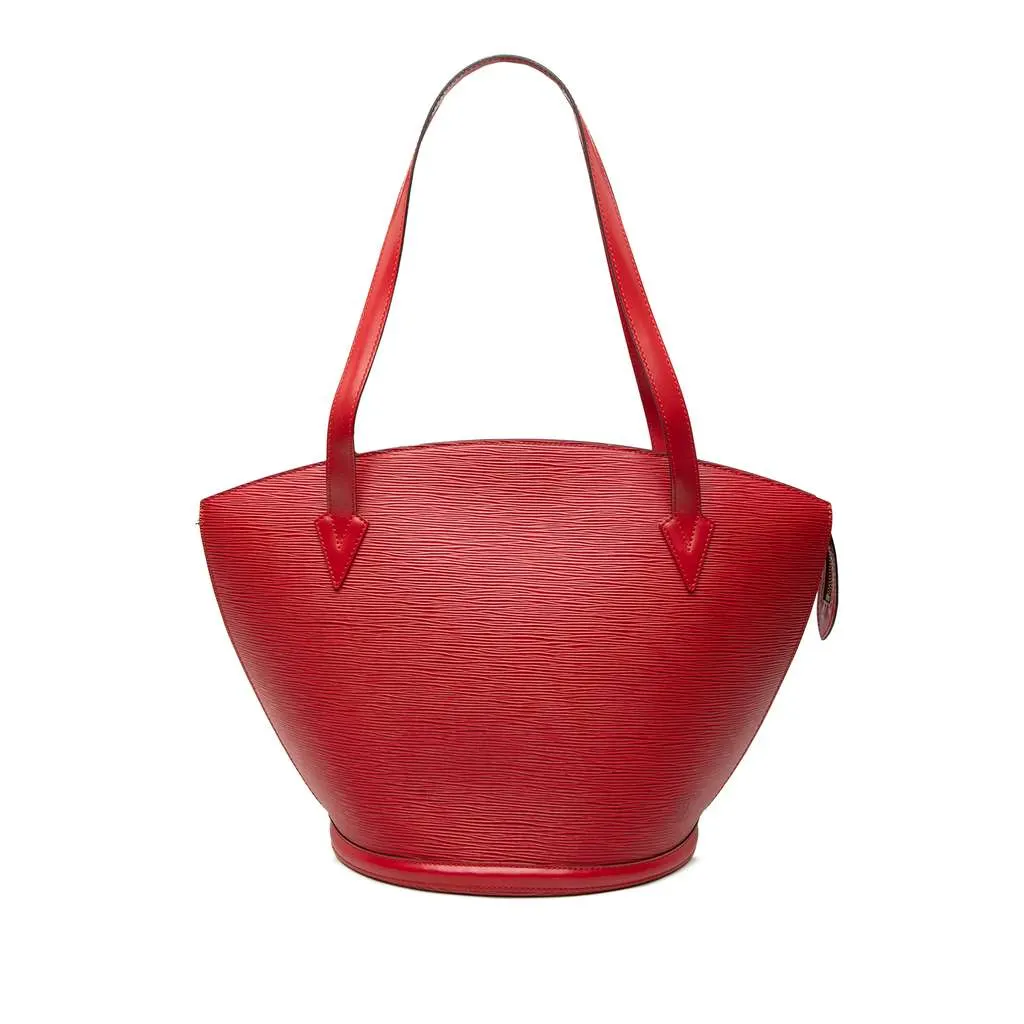 Louis Vuitton Epi Saint Jacques GM Long Strap Red Leather Very good - Front View