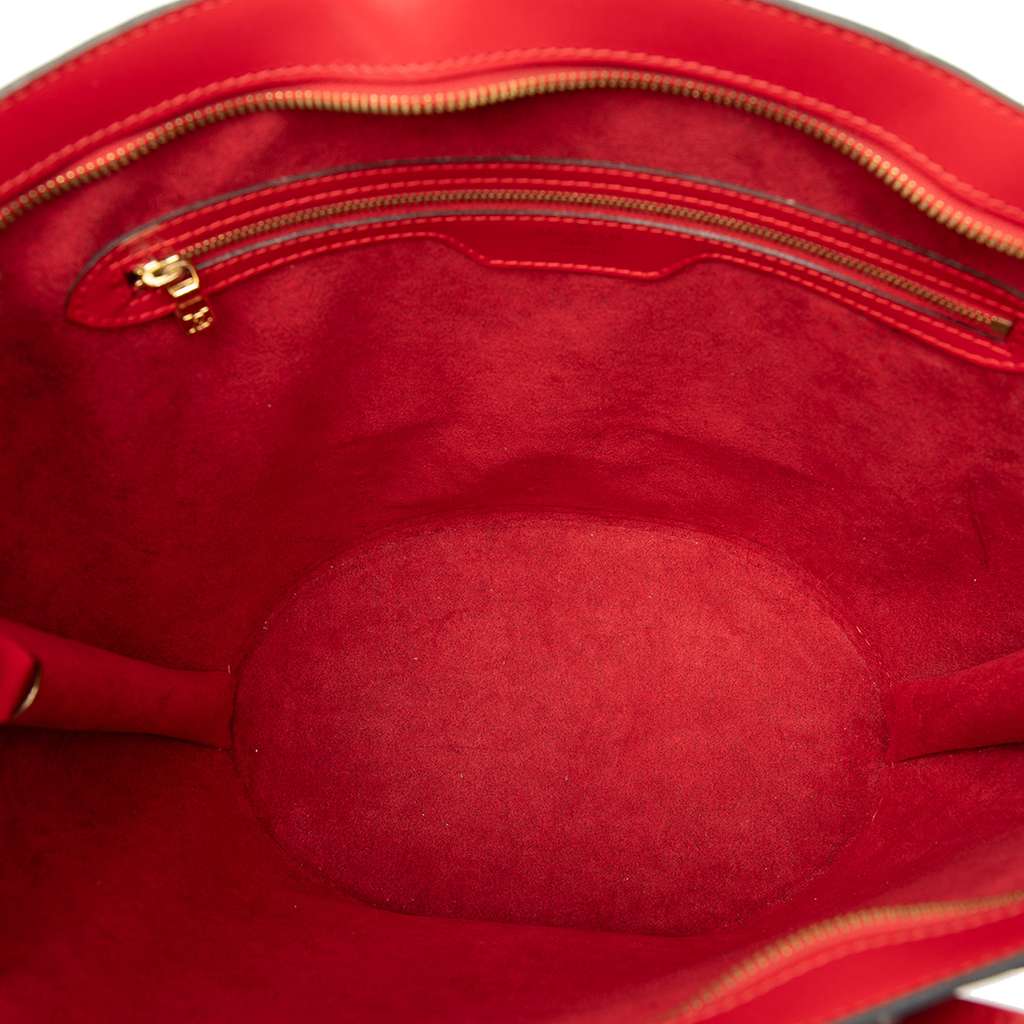 Louis Vuitton Epi Saint Jacques GM Long Strap Red Leather Good condition - Model View