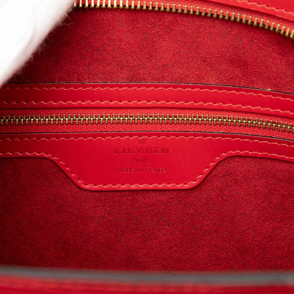 Louis Vuitton Epi Saint Jacques GM Long Strap Red Leather Very good - Box View