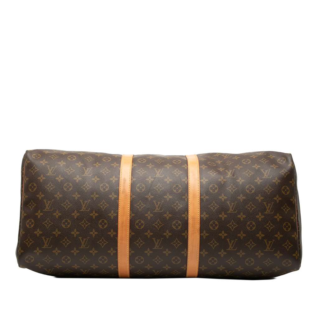 Louis Vuitton Monogram Keepall 60 Brown Good condition - Inside View