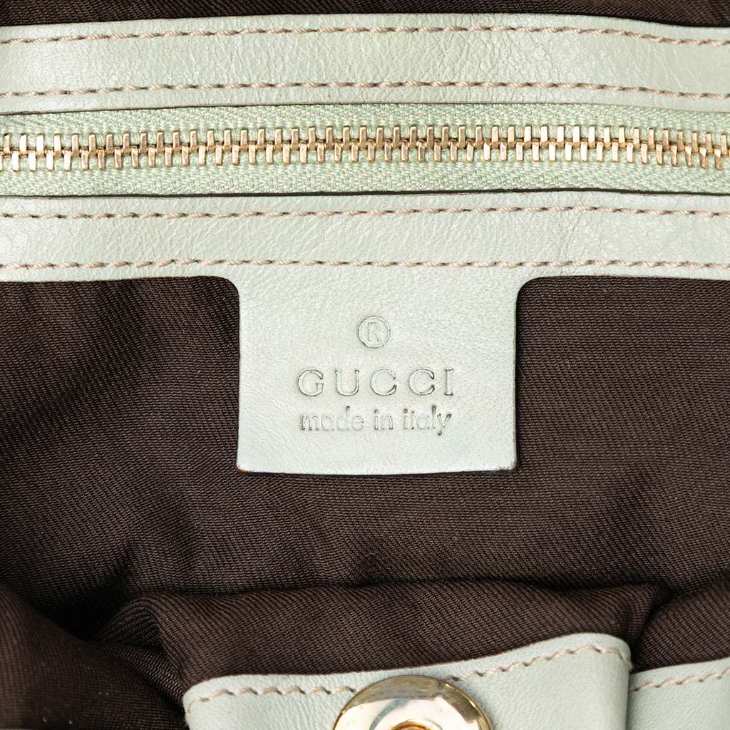 Gucci GG Canvas Studded Pelham Hobo Beige Good condition - Box View