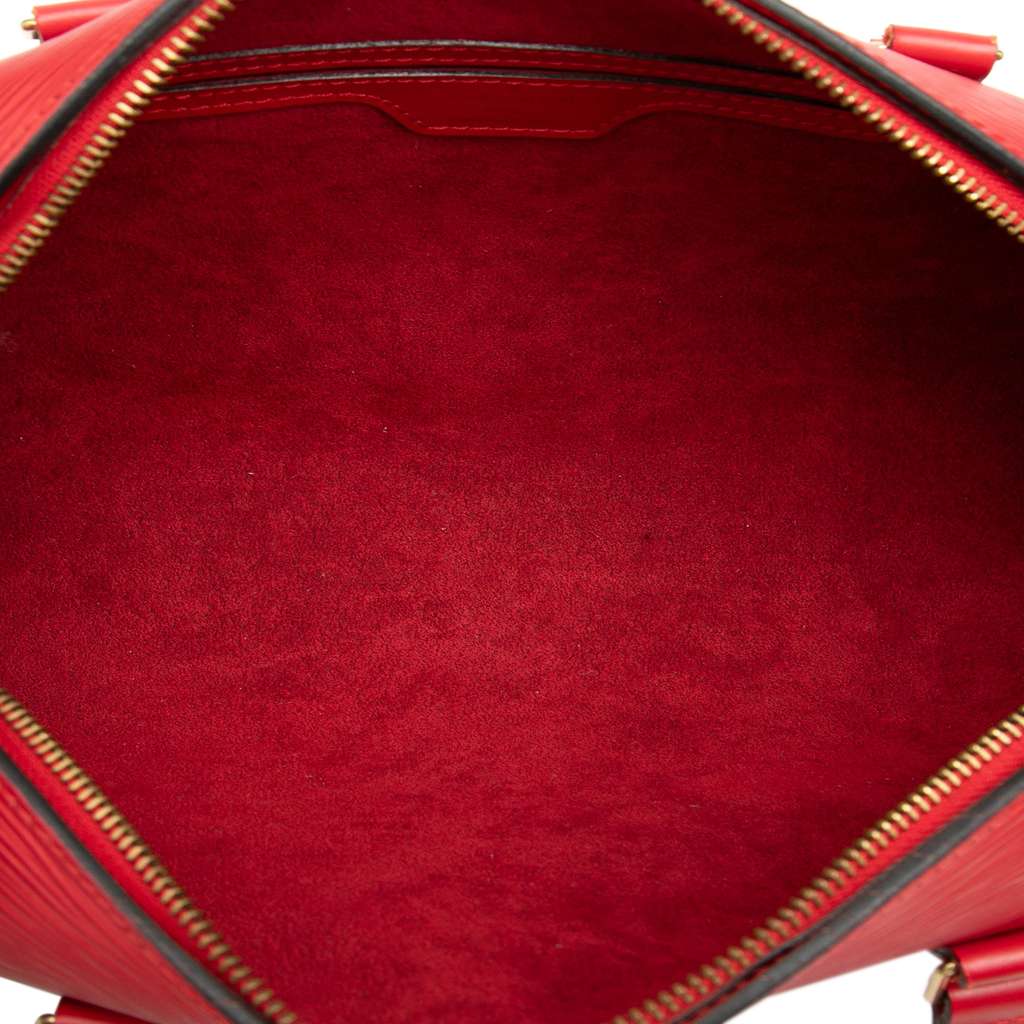 Louis Vuitton Epi Soufflot Red Leather Good condition - Model View