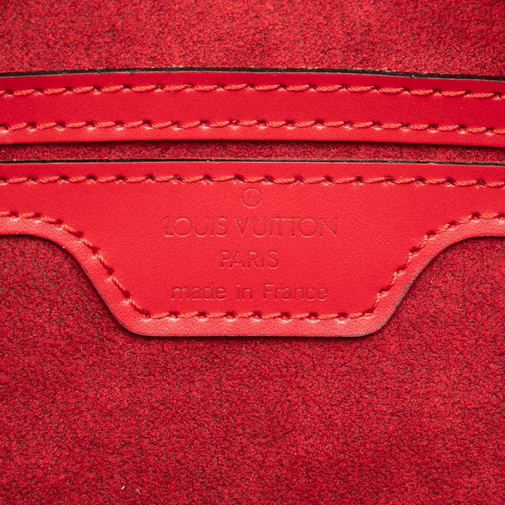 Louis Vuitton Epi Soufflot Red Leather Good condition - Box View