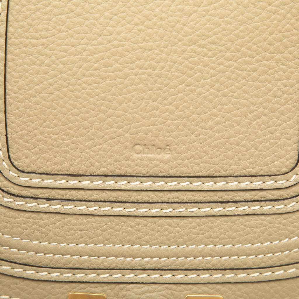 Chloé Medium Raffia Marcie Basket Tote Beige Good condition - Box View