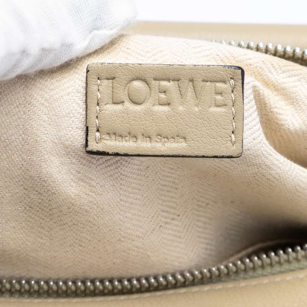 Loewe Medium Calfskin Puzzle Satchel Brown Leather Good condition - Box View