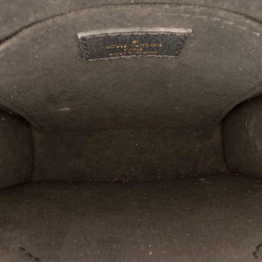Louis Vuitton Bicolor Monogram Empreinte Petit Sac Plat Black Leather Very good - Model View