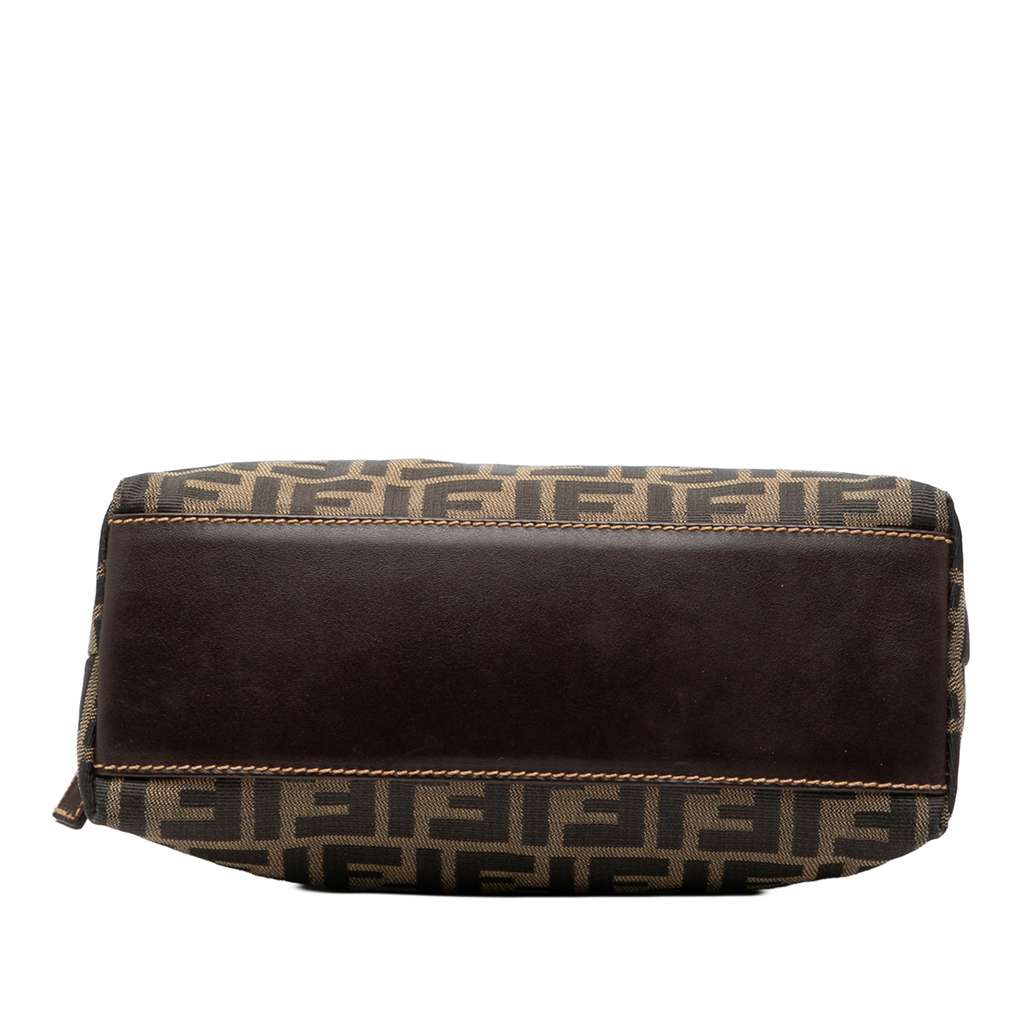 Fendi Zucca Canvas Satchel Brown Canvas Good condition - Inside View