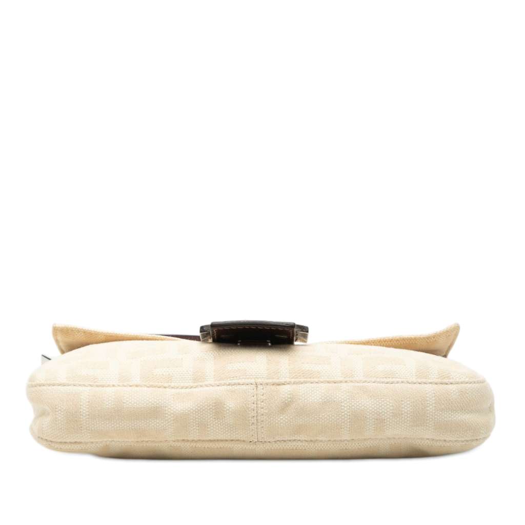 Fendi Zucca Canvas Baguette Beige Canvas Good condition - Inside View