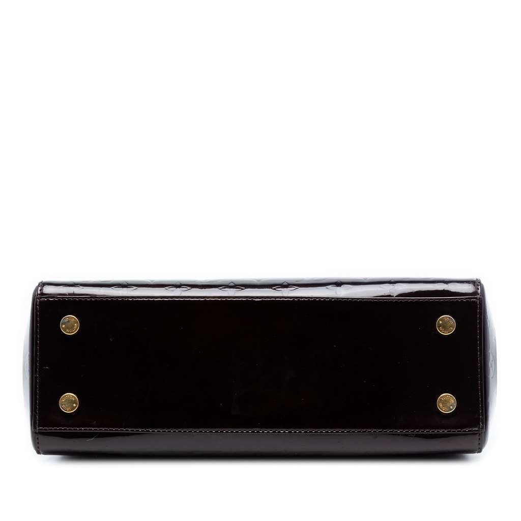 Louis Vuitton Monogram Vernis Brea MM Purple Leather Good condition - Inside View