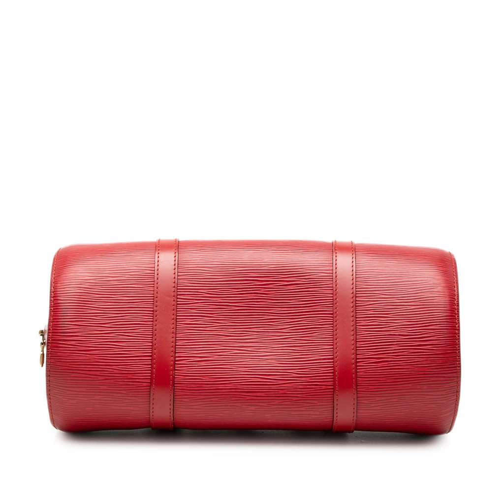 Louis Vuitton Epi Soufflot Red Leather Good condition - Inside View
