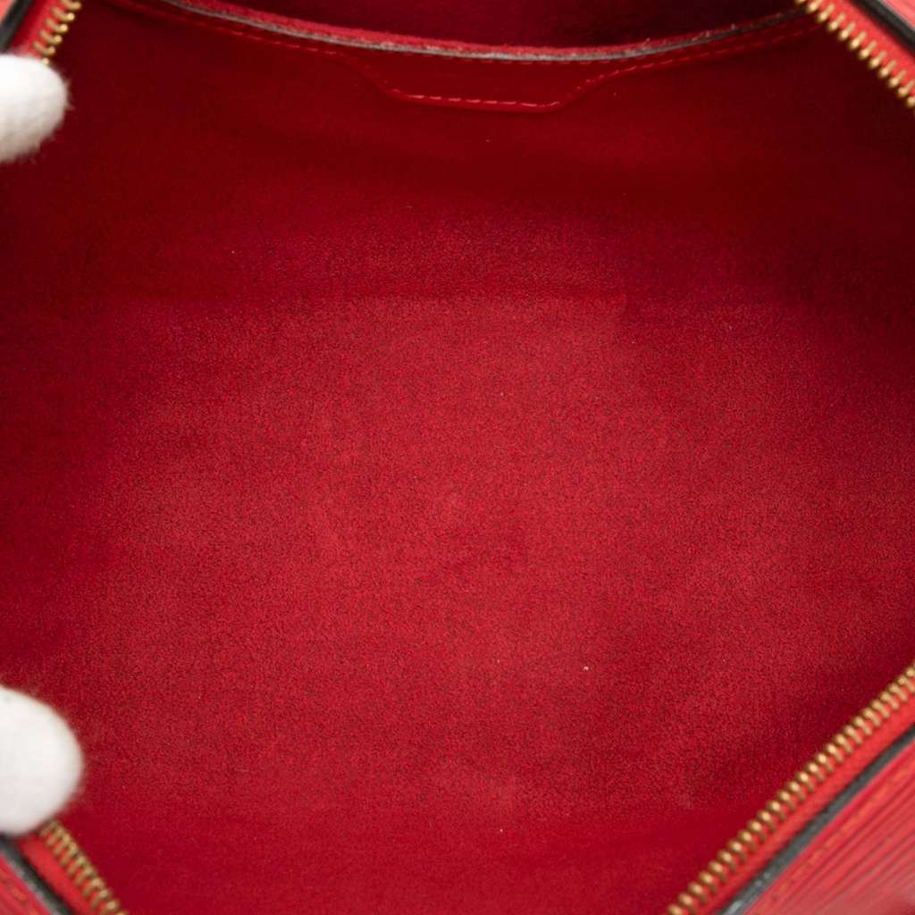 Louis Vuitton Epi Soufflot Red Leather Good condition - Model View