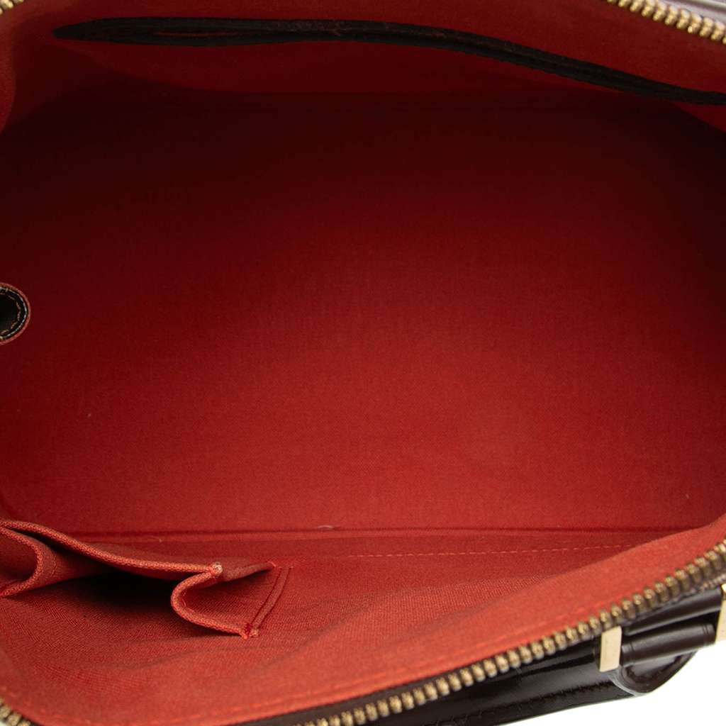 Louis Vuitton Damier Ebene Alma PM Brown Good condition - Model View