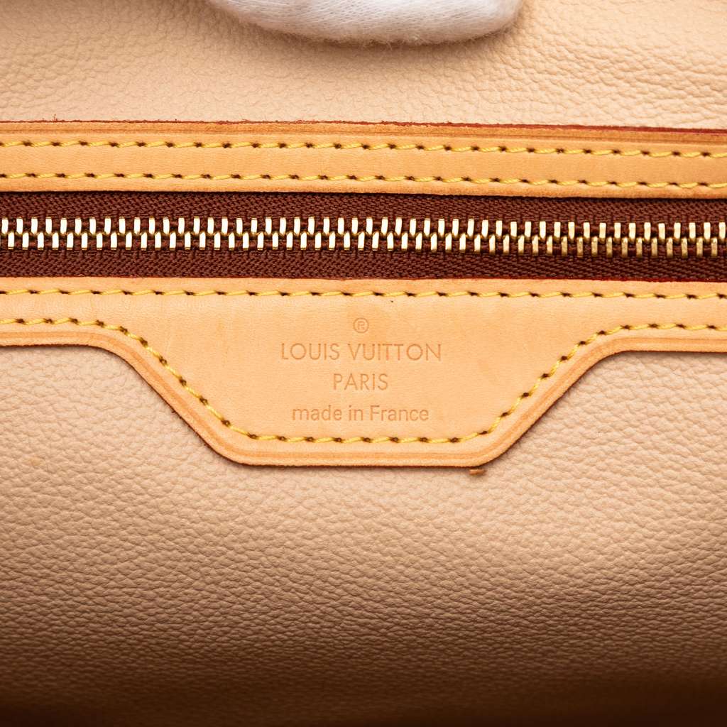 Louis Vuitton Monogram Bucket GM Brown Fair condition - Box View
