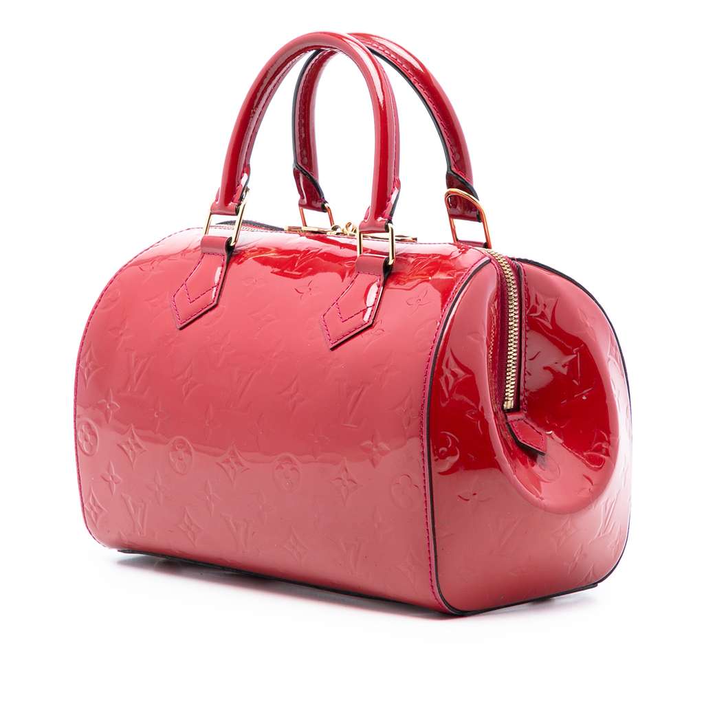 Louis Vuitton Monogram Vernis Montana Pink Leather Good condition - Back View
