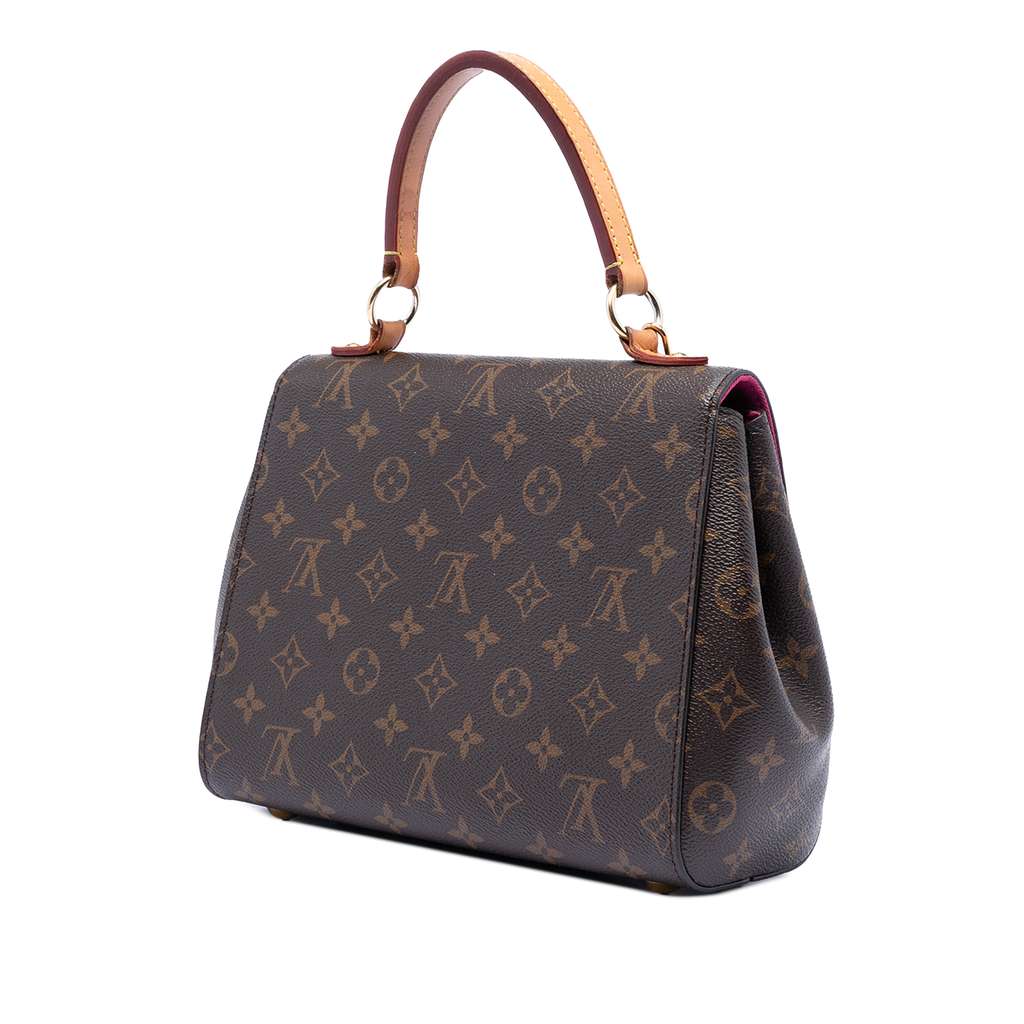 Louis Vuitton Monogram Cluny BB Brown Good condition - Back View