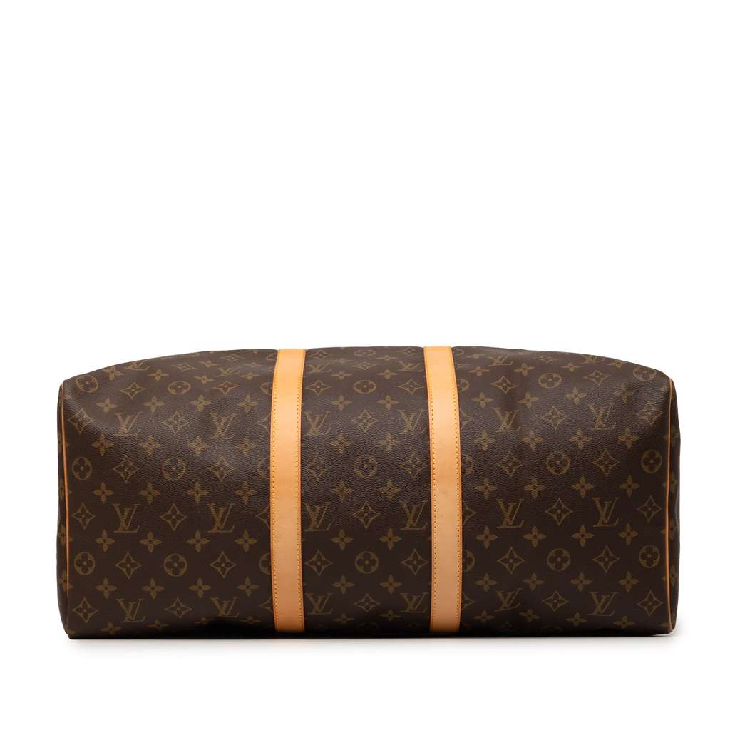 Louis Vuitton Monogram Keepall 50 Brown Good condition - Inside View