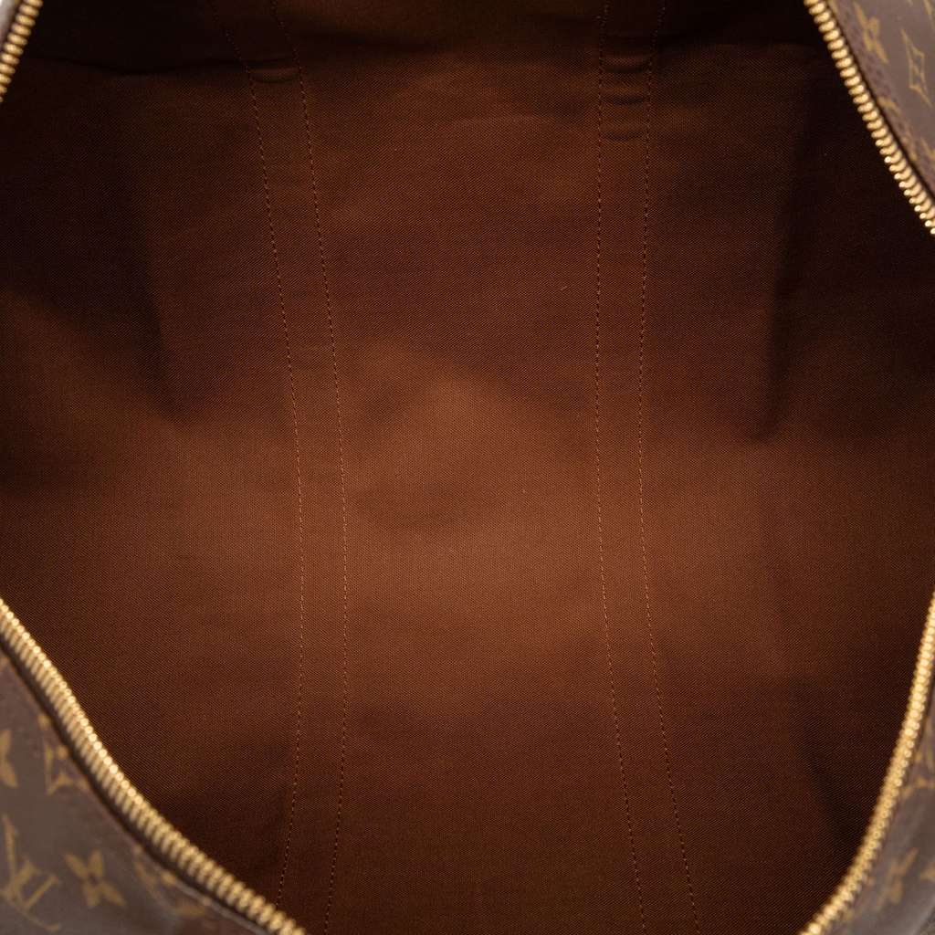 Louis Vuitton Monogram Keepall 50 Brown Good condition - Model View