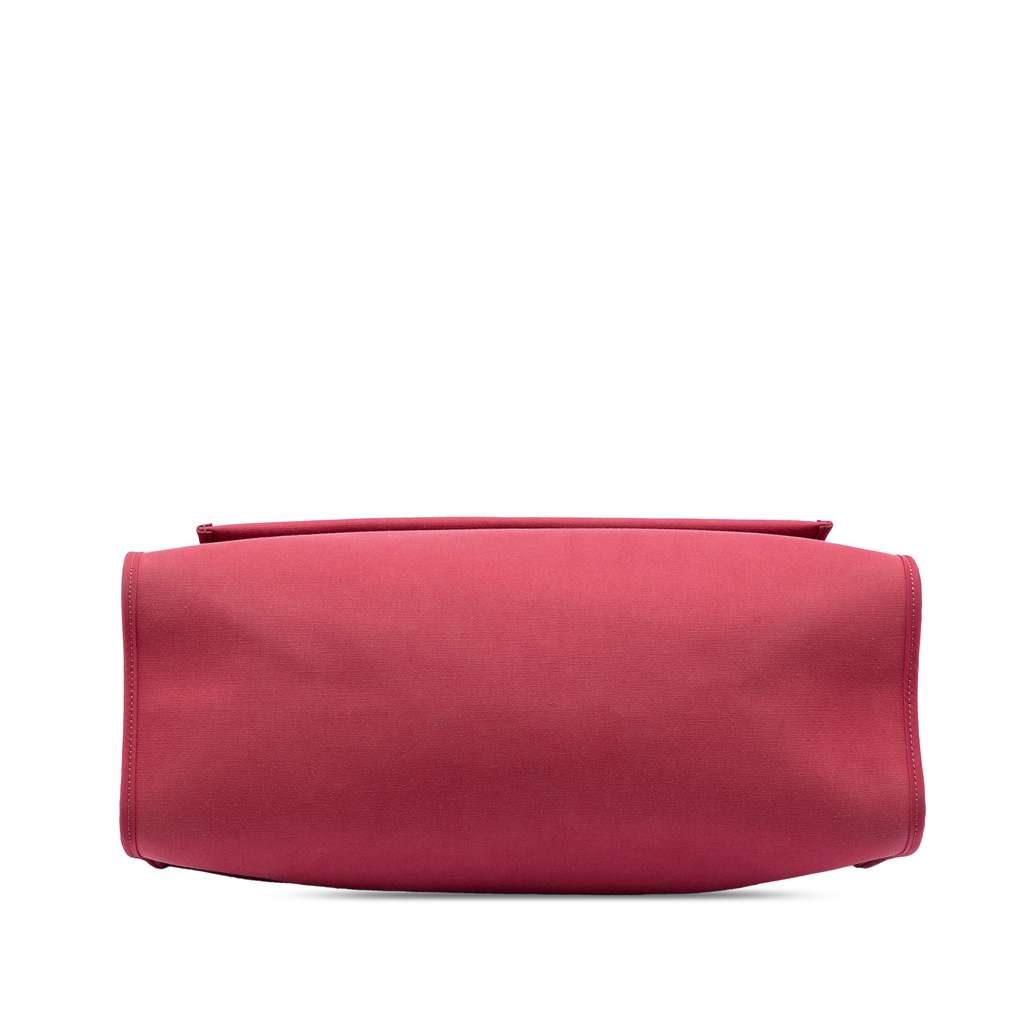 Hermès Toile Herbag Zip 39 Red Canvas Good condition - Inside View