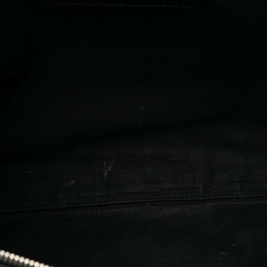 Balenciaga Lambskin Motocross Classic Clip L Clutch Black Leather Good condition - Model View