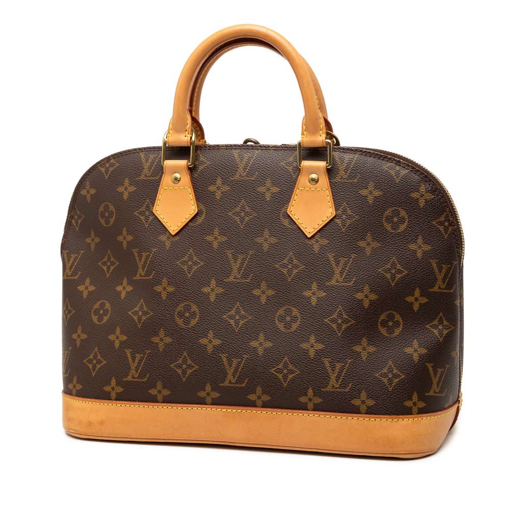 Louis Vuitton Monogram Alma PM Brown Good condition - Back View