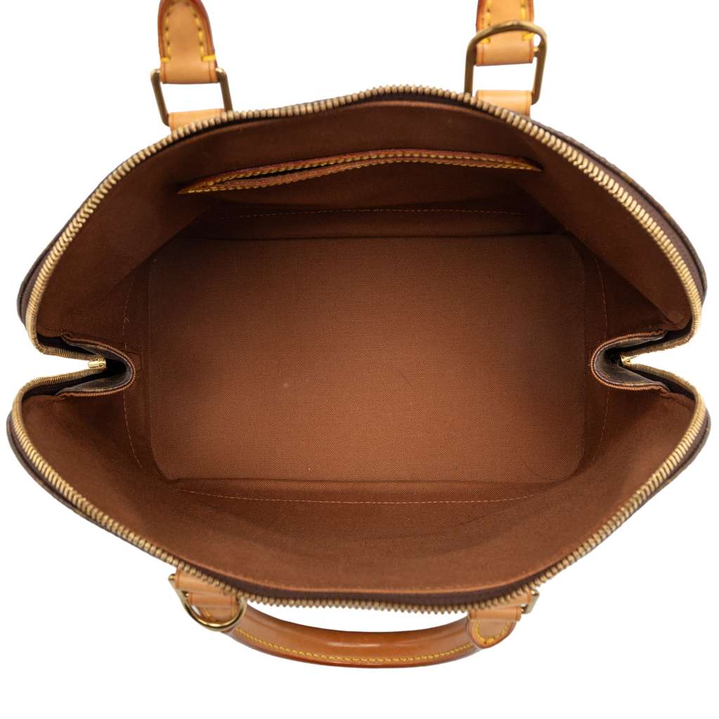 Louis Vuitton Monogram Alma PM Brown Good condition - Model View
